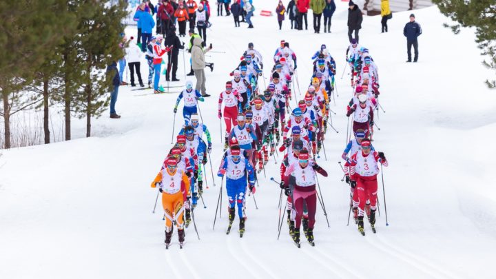 Меньшова Жанна отстаивает честь НГТУ в лыжных гонках на Чемпионате России