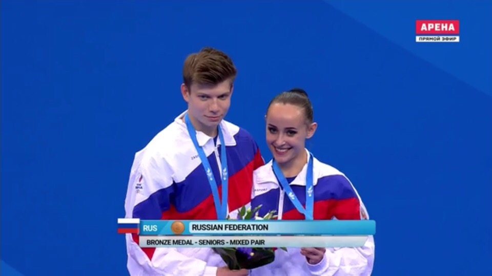 Пара из НГТУ завоевала бронзовую медаль в Европейских играх!